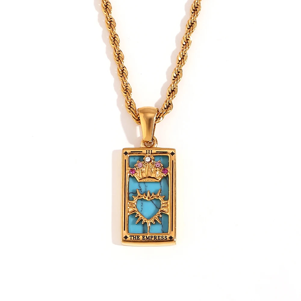 Tarot Card Necklace