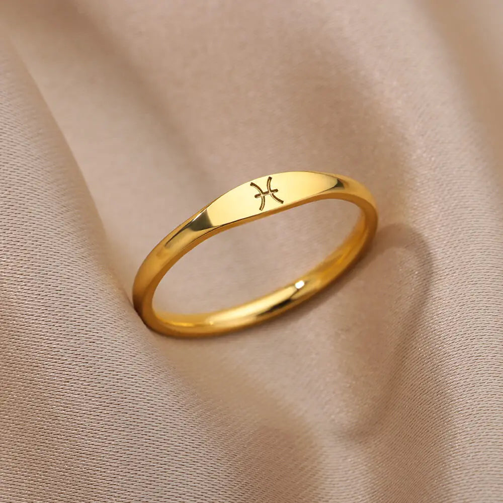 Zodiac Sign Ring