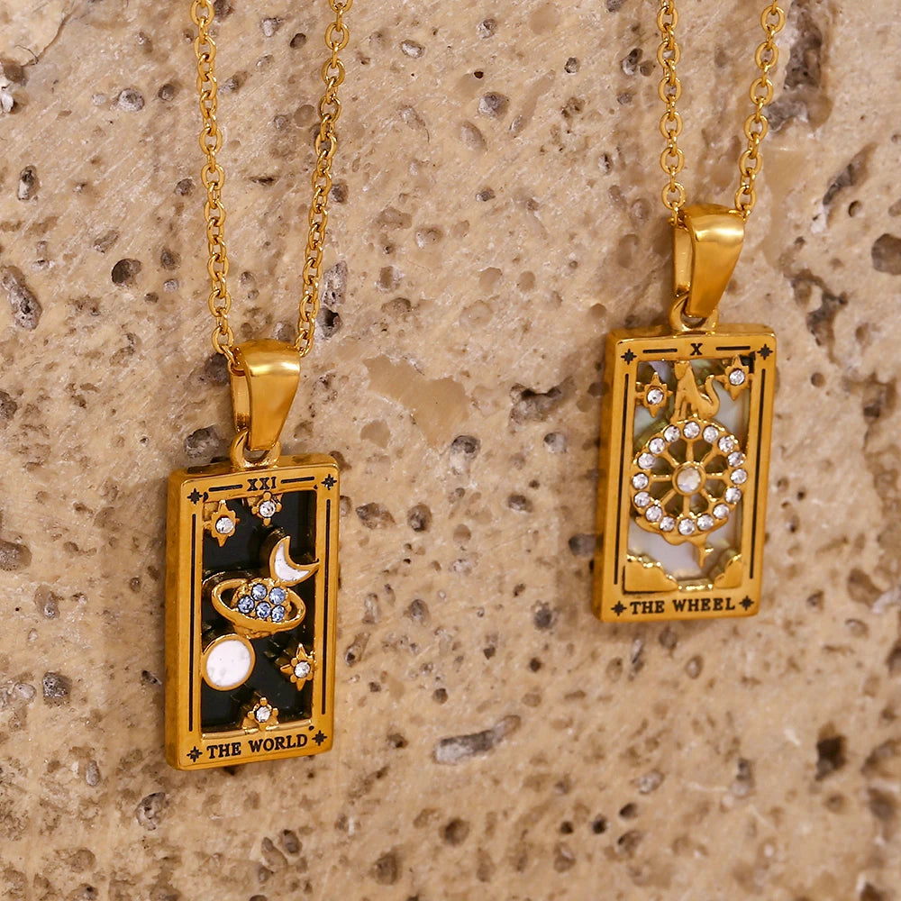 Tarot Card Necklace