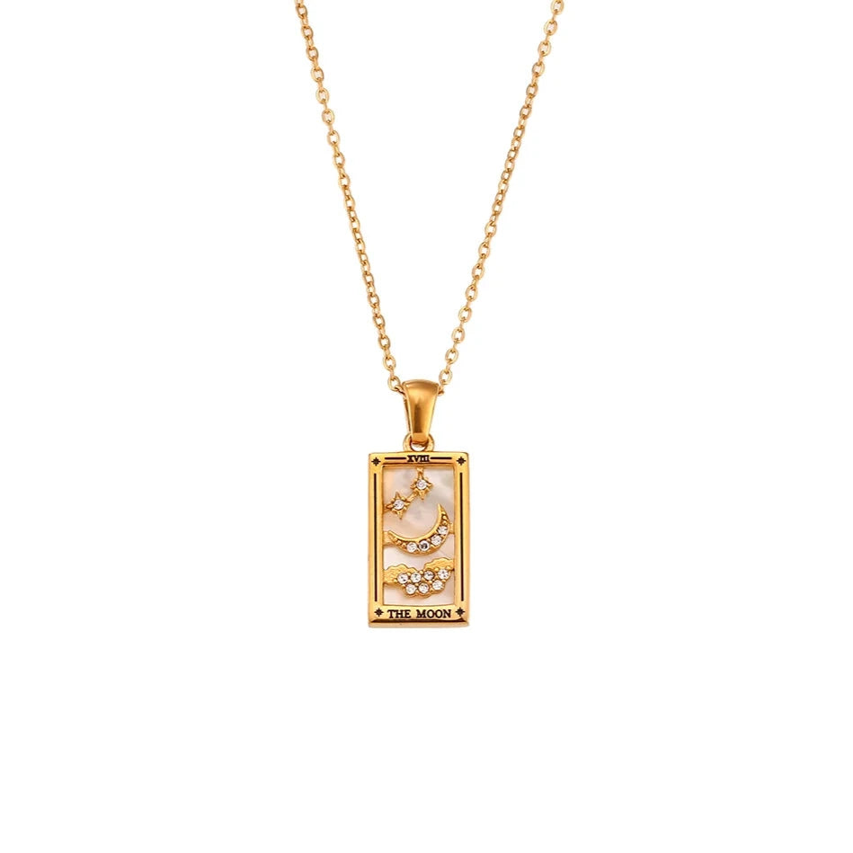 Tarot Card Necklace