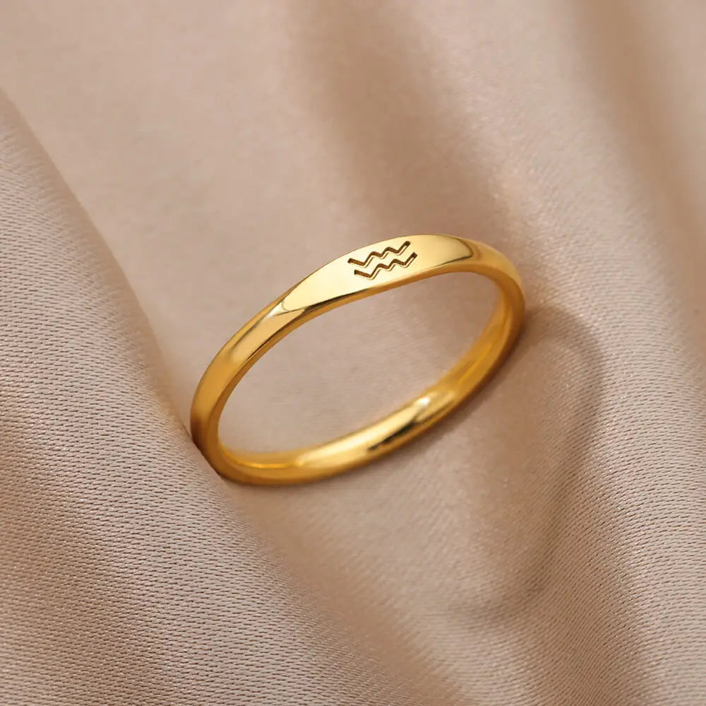 Zodiac Sign Ring