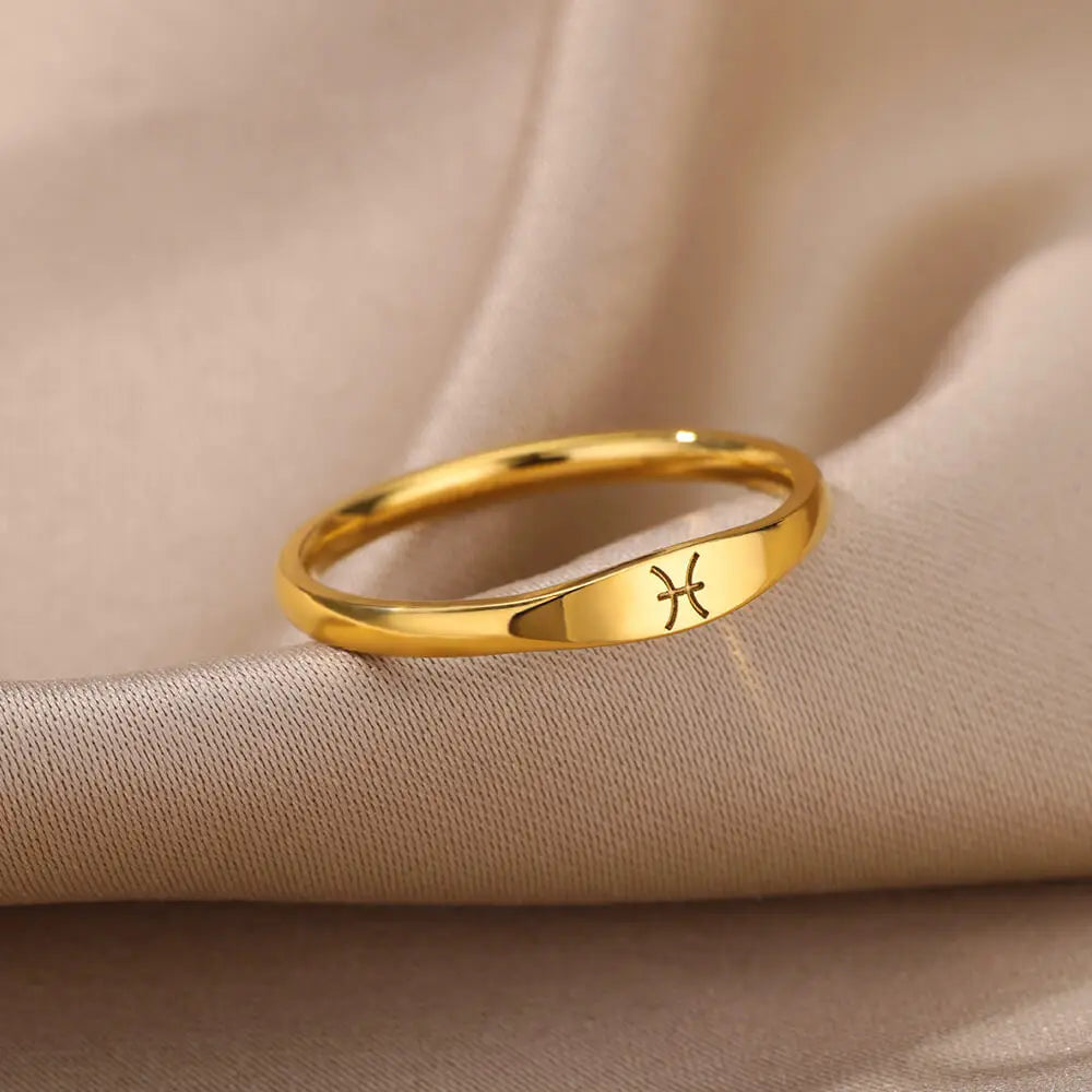 Zodiac Sign Ring